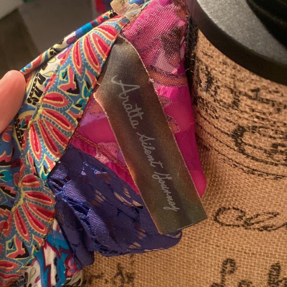 Multicolored boho collared duster - Picture 6 of 6